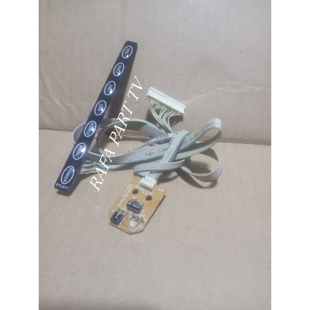 tombol sensor tv akari 20v89/24v89/25bb/24k88/ 32V89/32V90