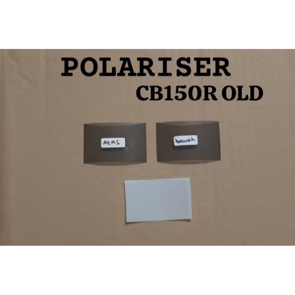 polarizer polariser sparepart lapisan lcd speedometer motor honda cb 150 r old