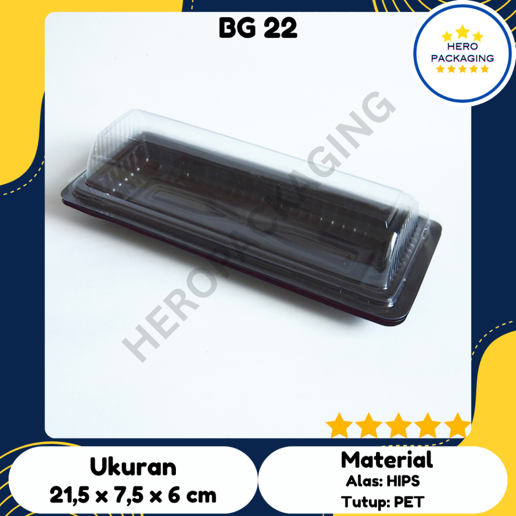 Mika Bolu Gulung 22 CM / BG 22 (ISI 20 PCS) Bolu Gulung Kue