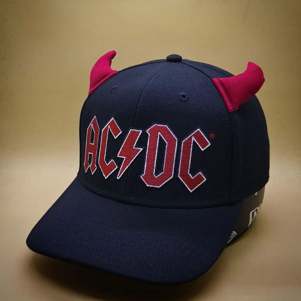 Topi Bioworld Original ACDC Demon OSFM Snapback