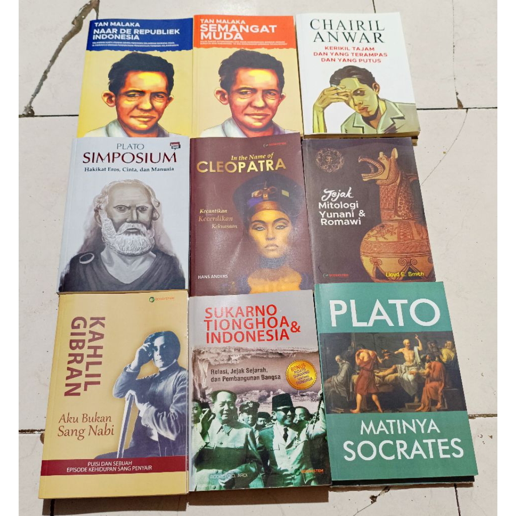 ( OBRAL ) BUKU SASTRA SEJARAH // FILSAFAT // SEJARAH MEMOAR // BIOGRAFI // ORIGINAL