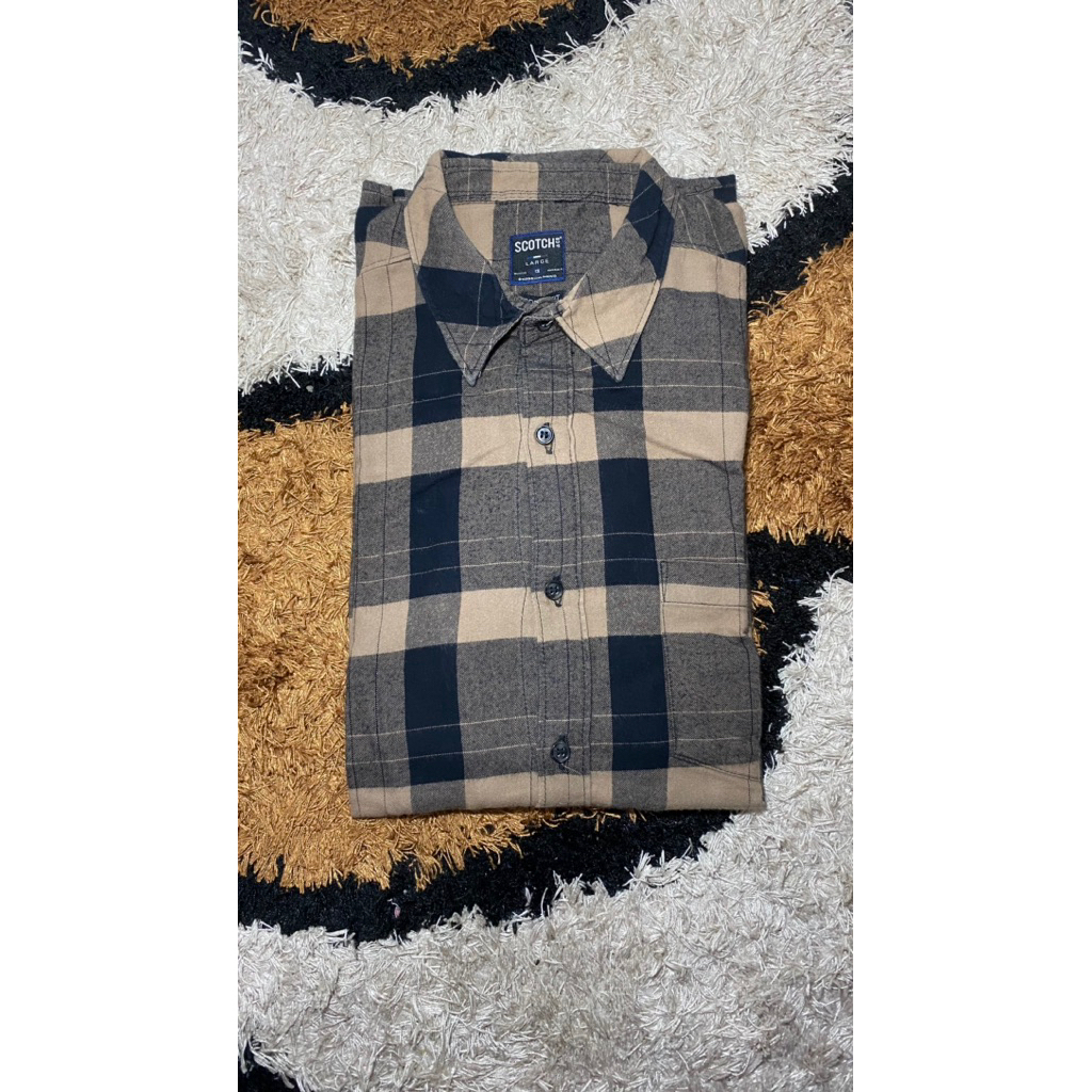 baju kemeja pria kotak kotak