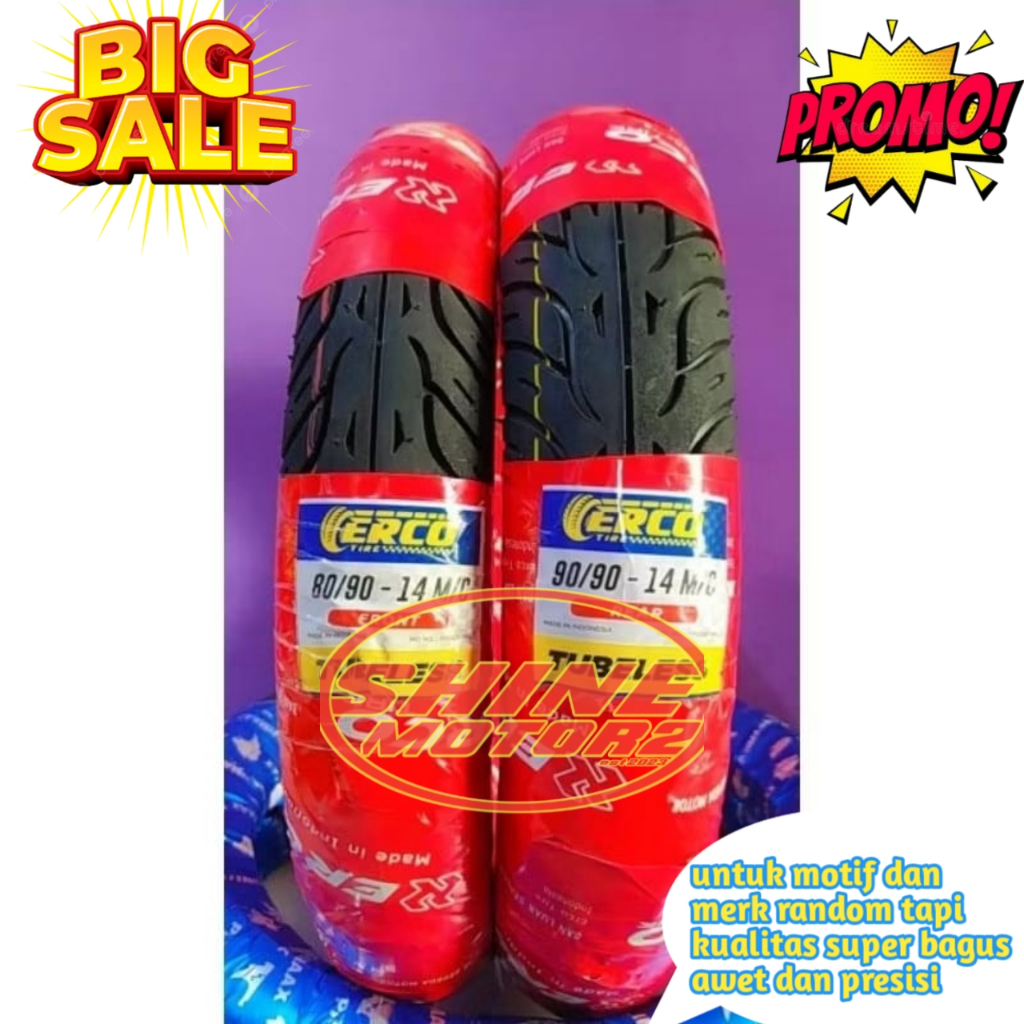 Ban Tubles Ban Metik Ban Ukuran Vario Beat Mio / Ban