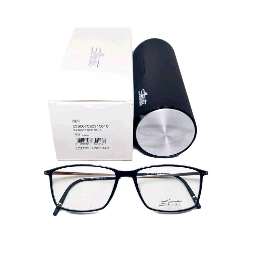 Frame Kacamata Silhouette spx 2966 75 9031 56-16-150 original unisex