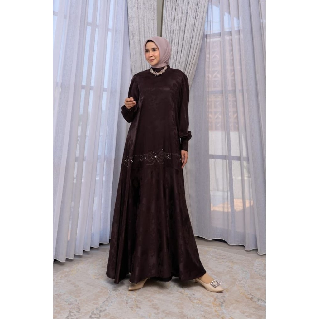 zayna dress by marevi /gamis zayna marevi