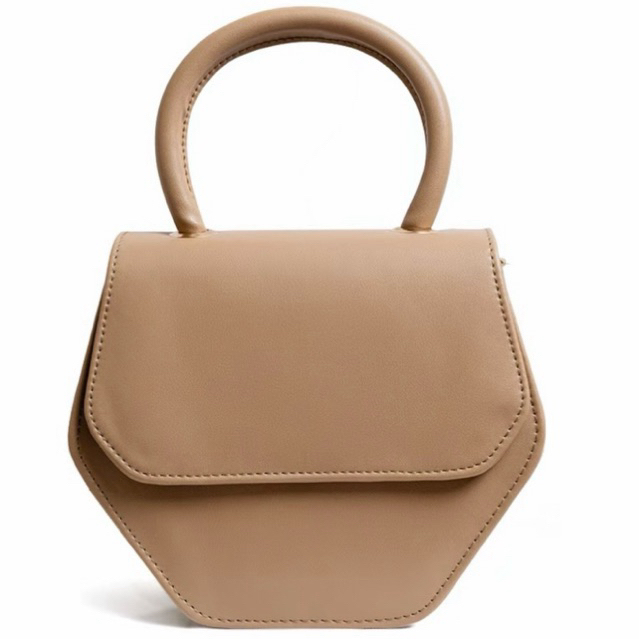 (PL) tas selempang simple slingbag wanita kulit