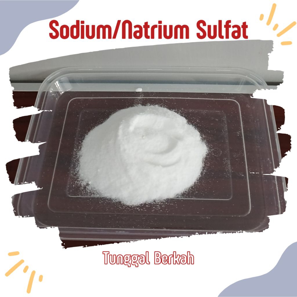 Sodium Sulfat / Natrium Sulfat / Na2SO4 1 Kg