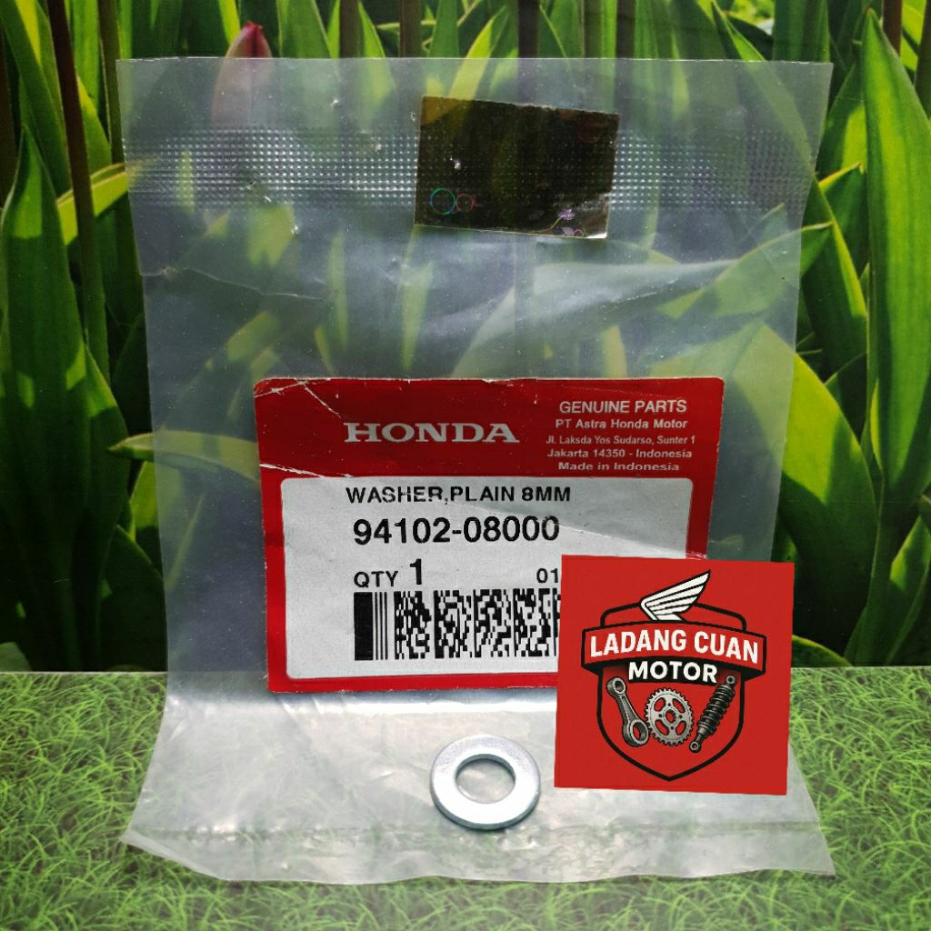 9410208000 WASHER PLAIN 8MM RING BAUT FOOT STEP BODY FAIRING 8 MM CB 150 R CBR 150R CBR 250 RR MEGAP