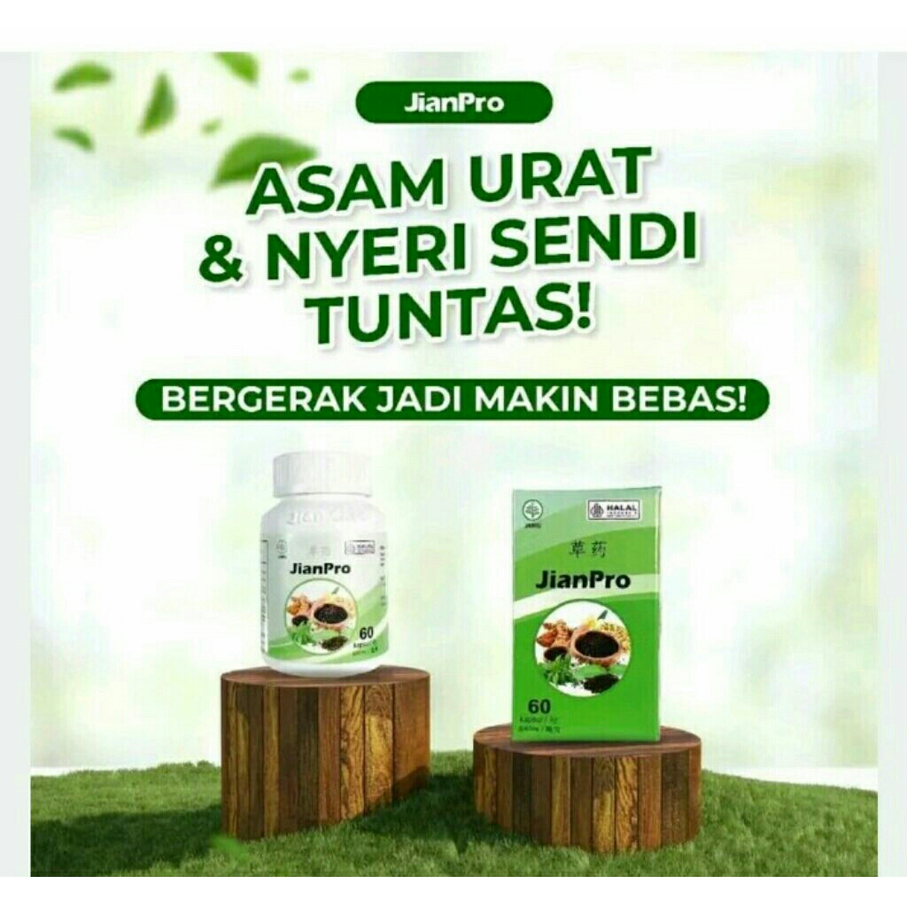 Jian Pro - Obat Herbal Meredakan Encok & Pegalinu Original BPOM