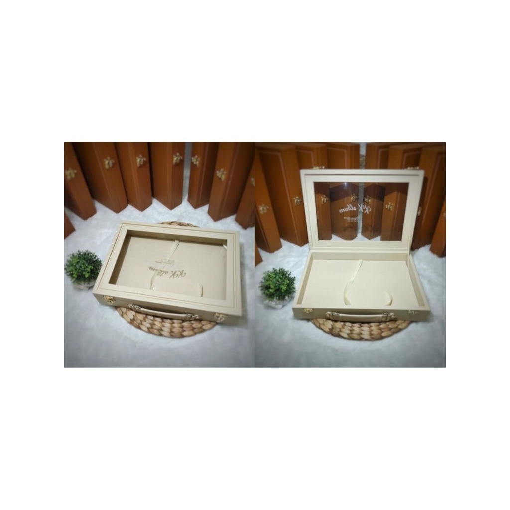 Box album model koper akrilik ukuran 20x30