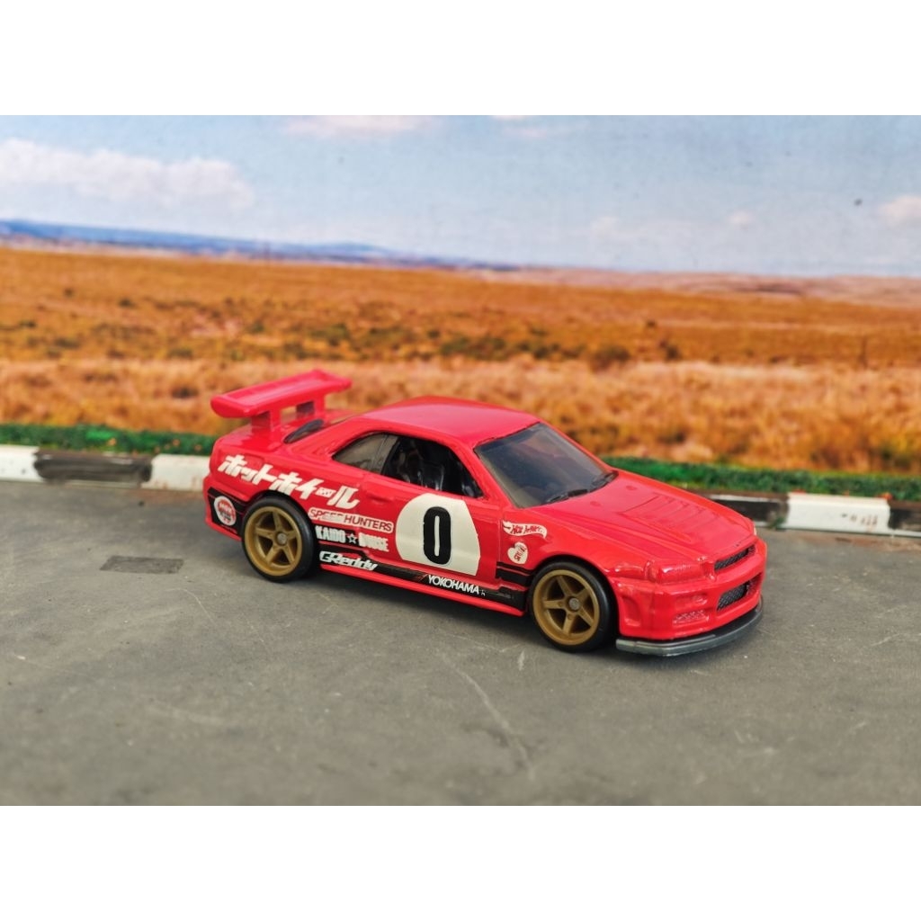 hot wheels nissan skyline R34 swap wheels