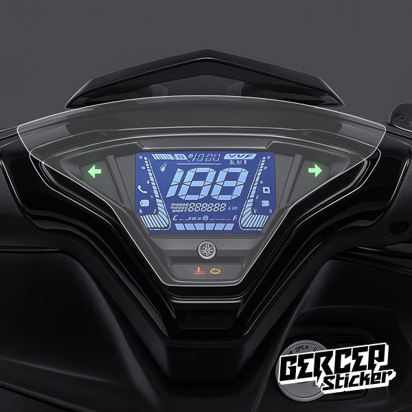 Stiker Pelindung Spidometer Aerox Connected | Antigores Aerox Connected
