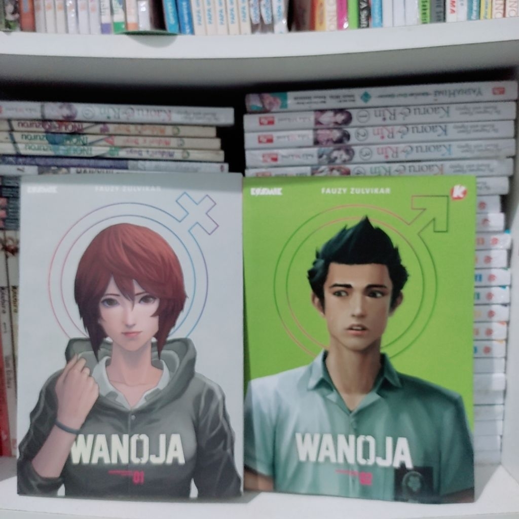 komik wanoja vol 1 2 set preloved