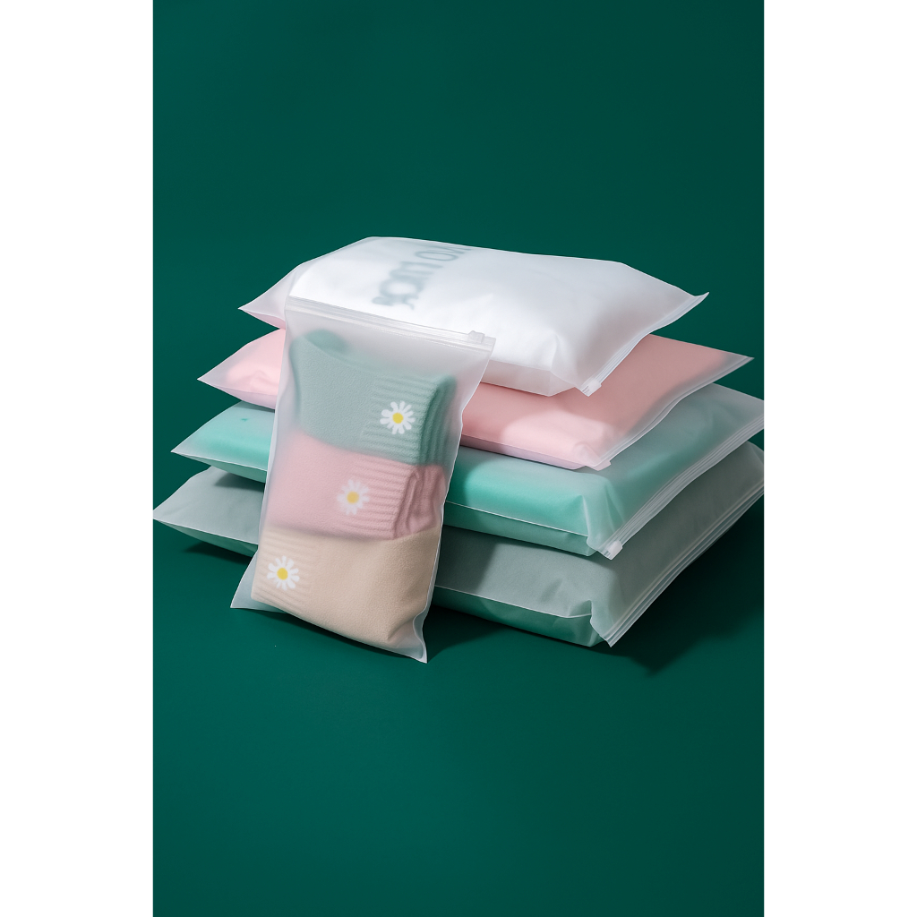 Zipper Bag Pouch Plastik Ziplock Baju / Ziplock