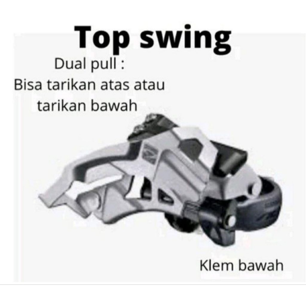 SHIMANO ALIVIO FD-M4000 FRONT DERAILLEUR 3×9