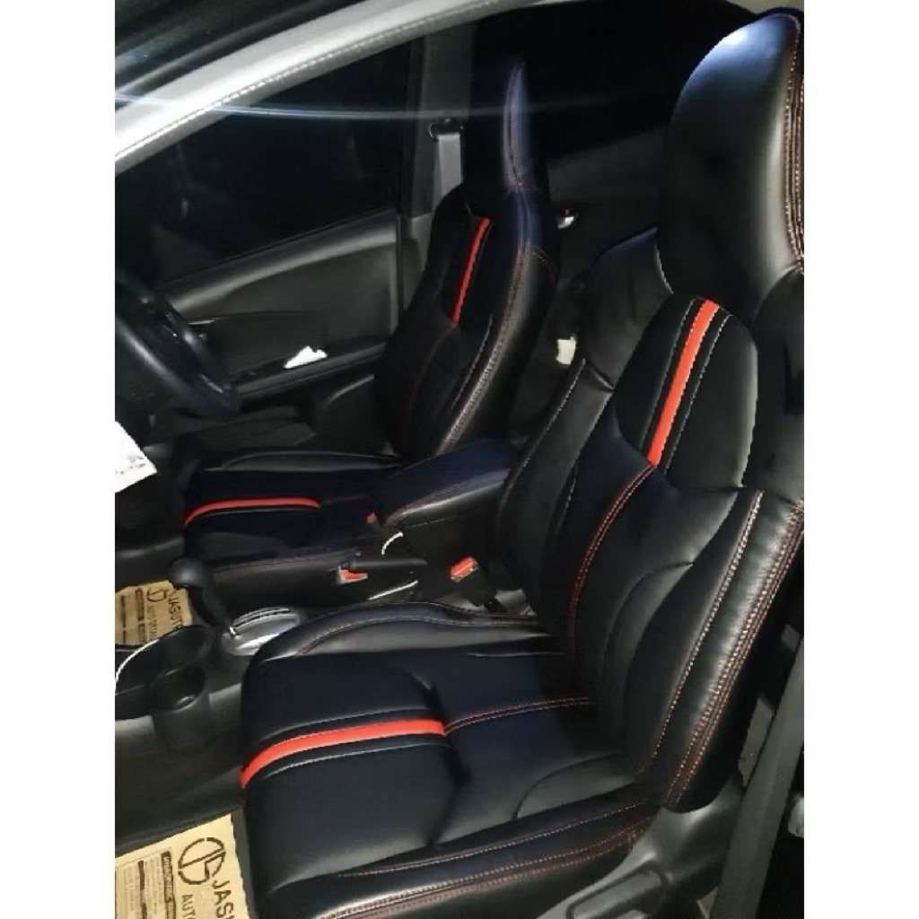 Cover Jok Mobil Brio 2014-2013 Bahan Jeus