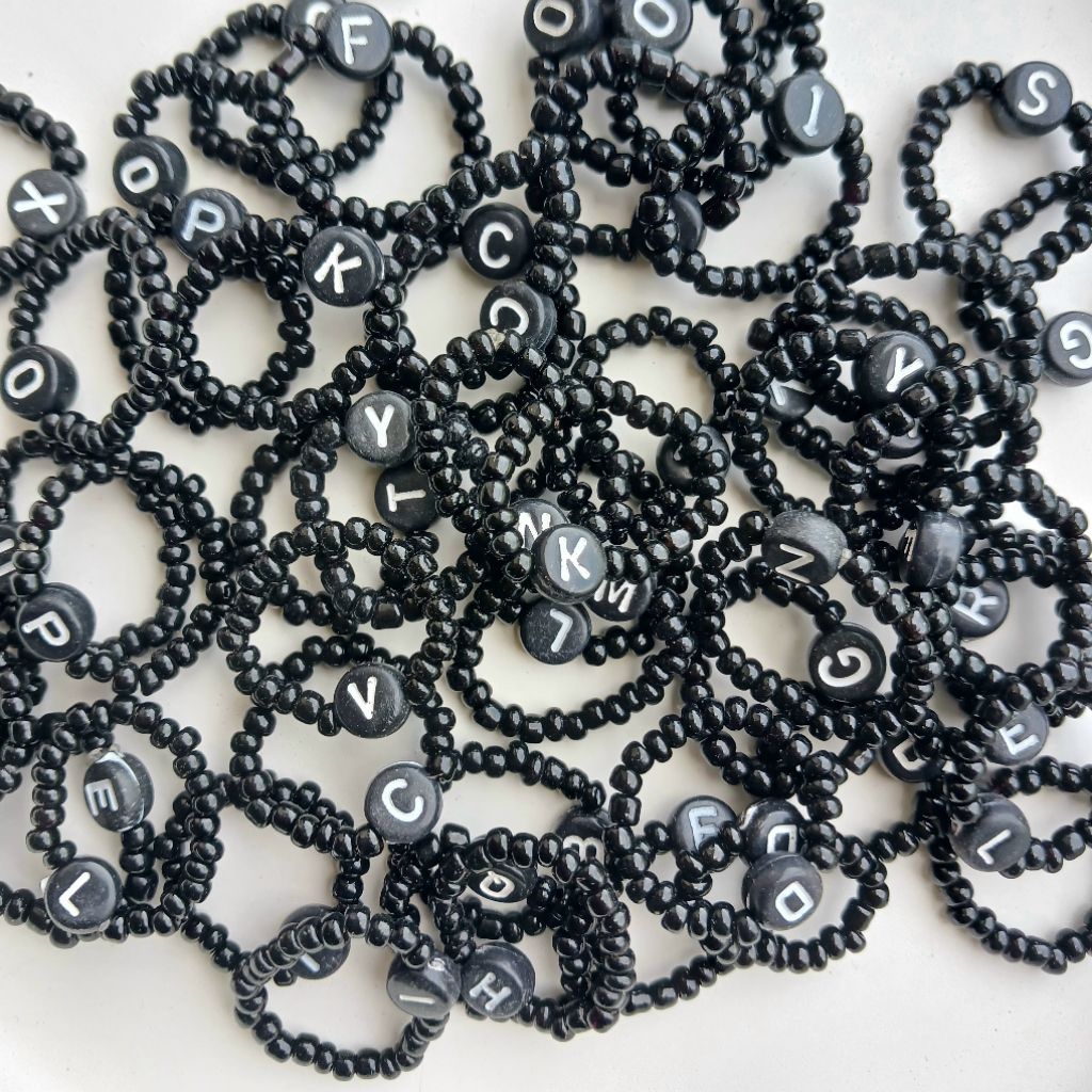 (PROKO) 50 Pcs Cincin Inisial / COD