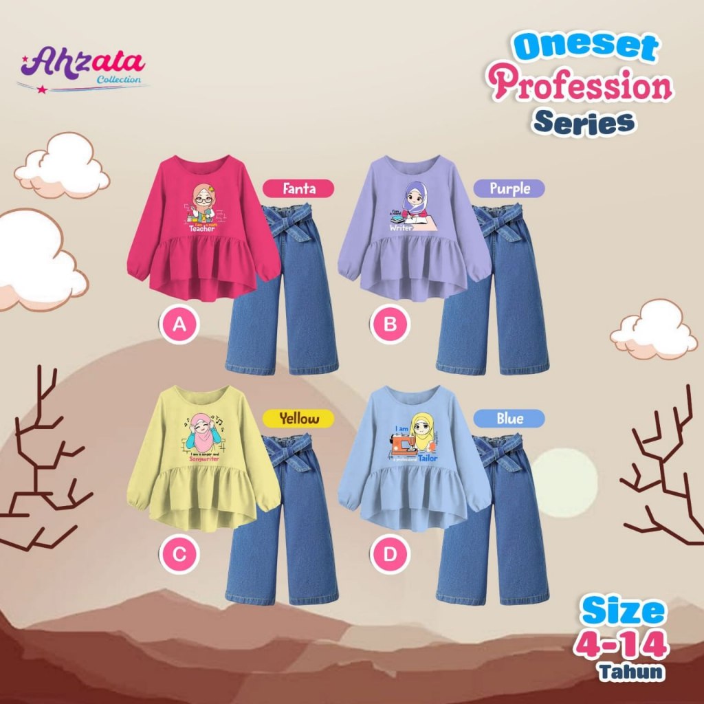 One Set Profession Series by Ahzata