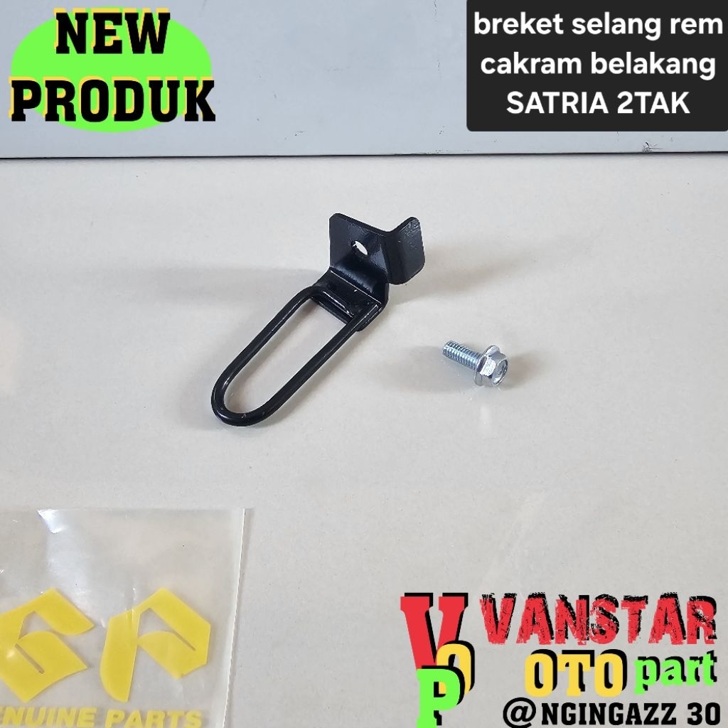 Bracket selang cakram belakang satria 2tak hiu lumba