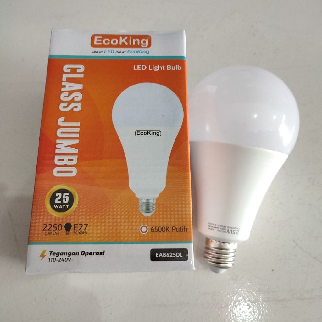 Ecoking Led Class Jumbo / Lampu LED Bulb Ecoking Class 25 Watt