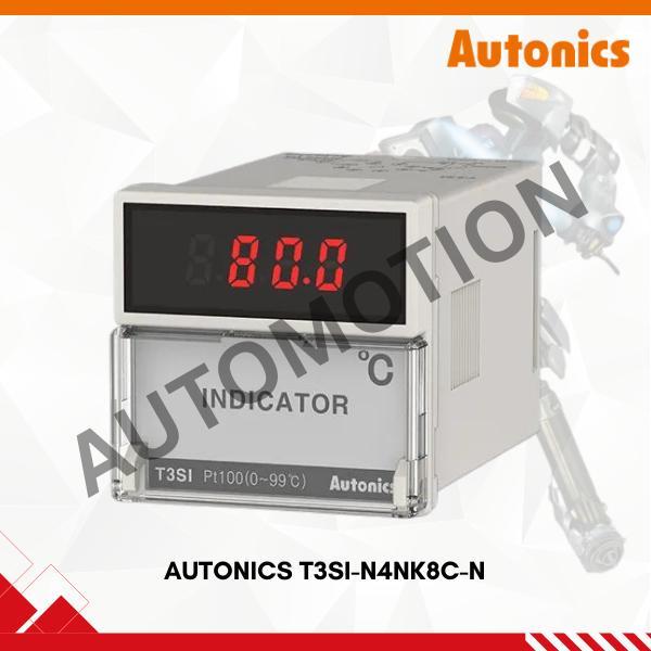 Autonics T3SI-N4NK8C-N Kontrol Suhu Terbaru LED 3-digit 7-segment Input Thermocouple K Akurasi ±1 Ou