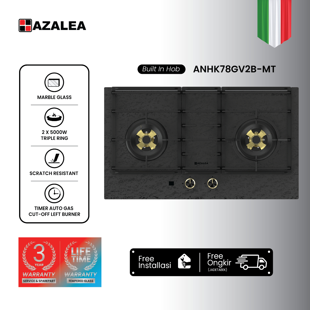 AZALEA Kompor Tanam ANHK78GV2B