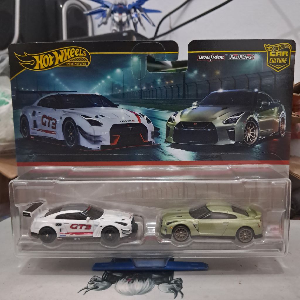 Hot wheels 2 pack Nissan GTR R35- hot wheels Nissan GT-R nismo GT3 Nissan GT-R R35- Hotwheels twin p