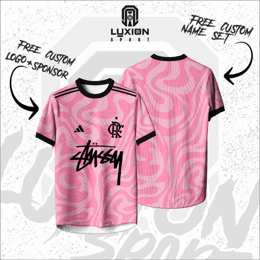 Jersey Futsal Custom Nama Nomor Sponsor Dry Fit || Jersey Bola Custom Nama Nomor Sponsor Premium