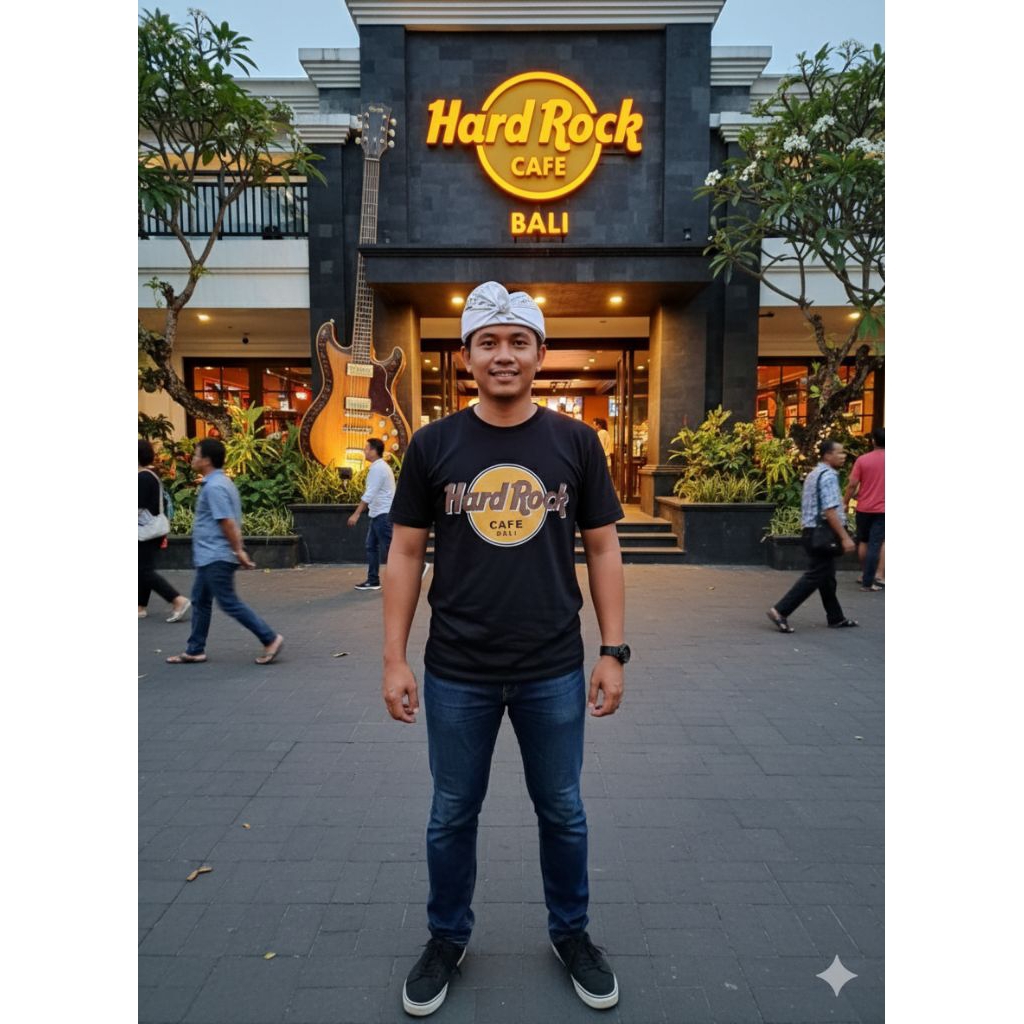 KAOS HR CAFE BALINESIA KAOS BALI ORI MADE IN BALI