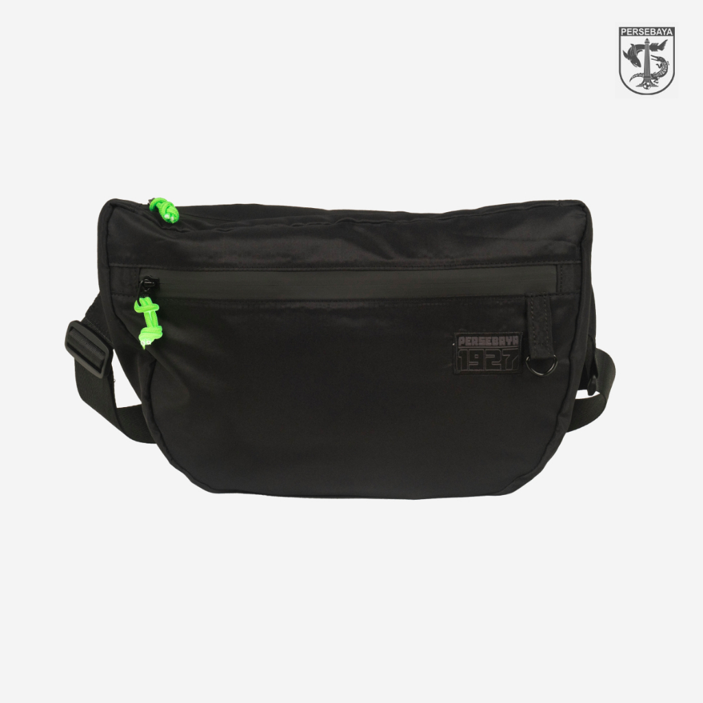 Tas Sling Bag Persebaya Crescent - Black | Persebaya Store
