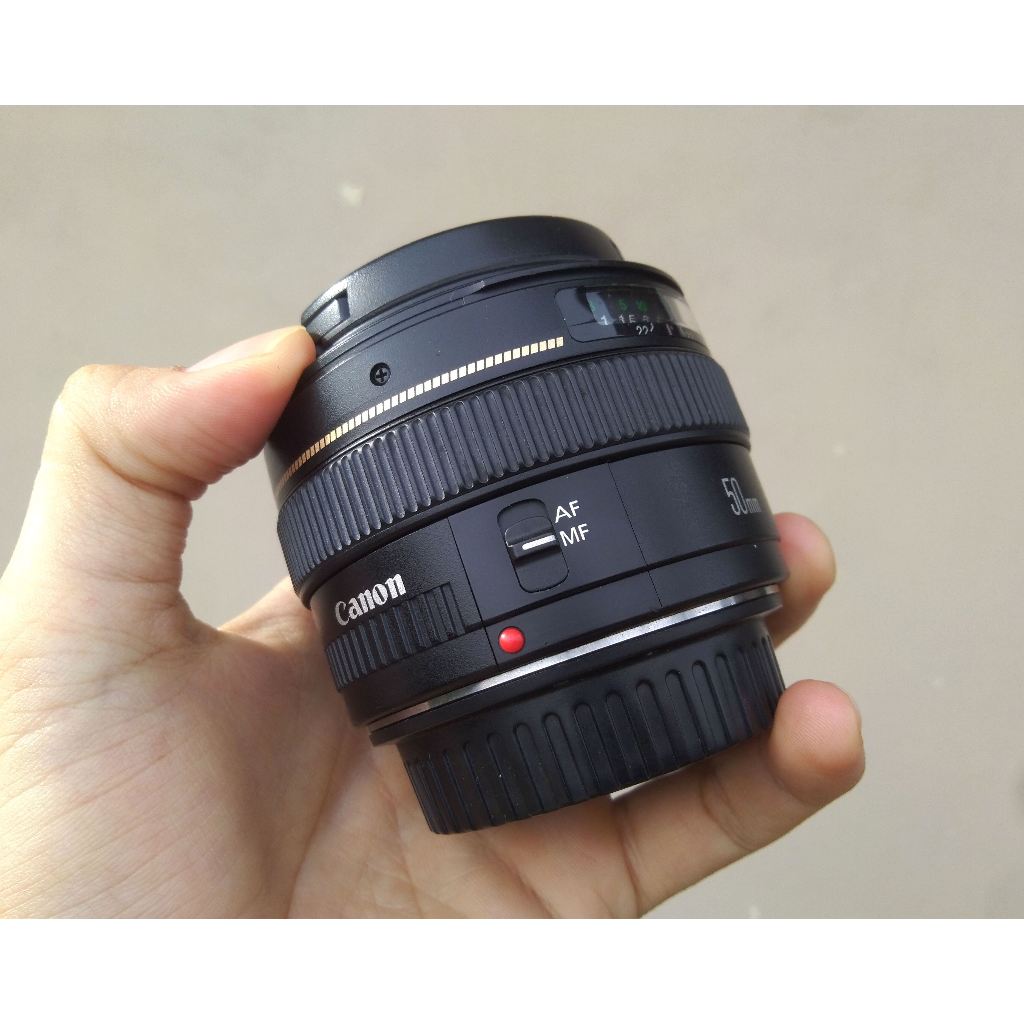 Murah Lensa Fix Canon 50mm F1.4 USM Bukan 18-135mm 35mm 18-200mm 6D 5D 80D