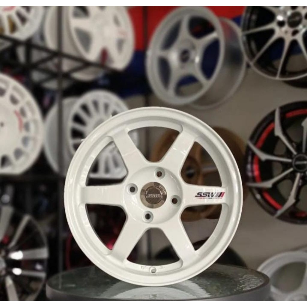 Velg Mobil SSW S202 R16x7.0 Pcd 4x100 ET38 White