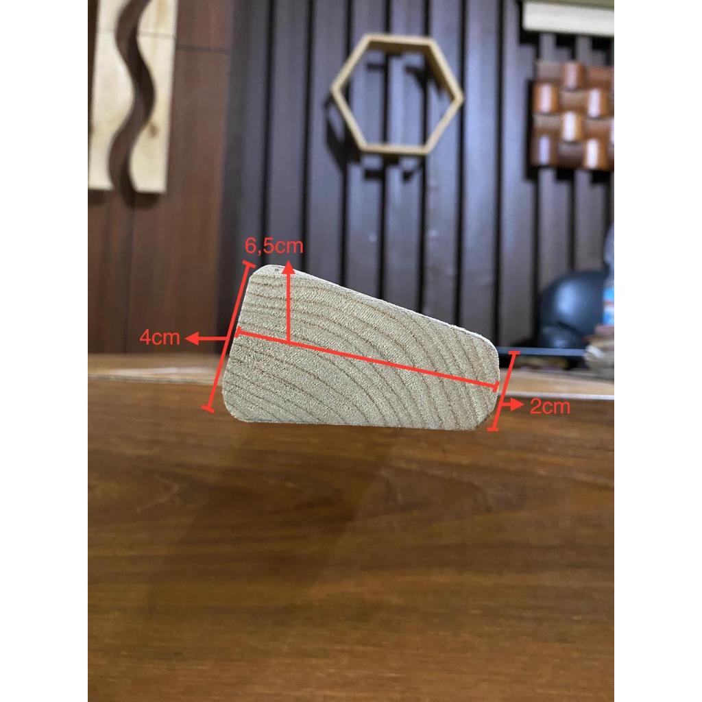 Kayu Sungkai / Kayu Serat Sungkai / Kayu Sungkai 4x6,5cm