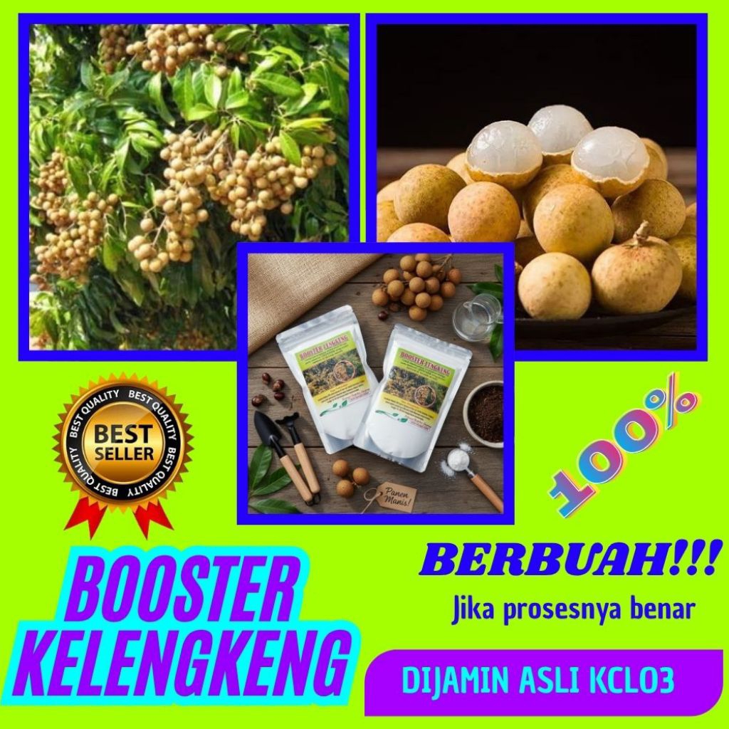 Boster Kelengkeng Kclo3, Boster Kelengkeng Kalium Klorat, Boster Kelengkeng Murni 1 Kg