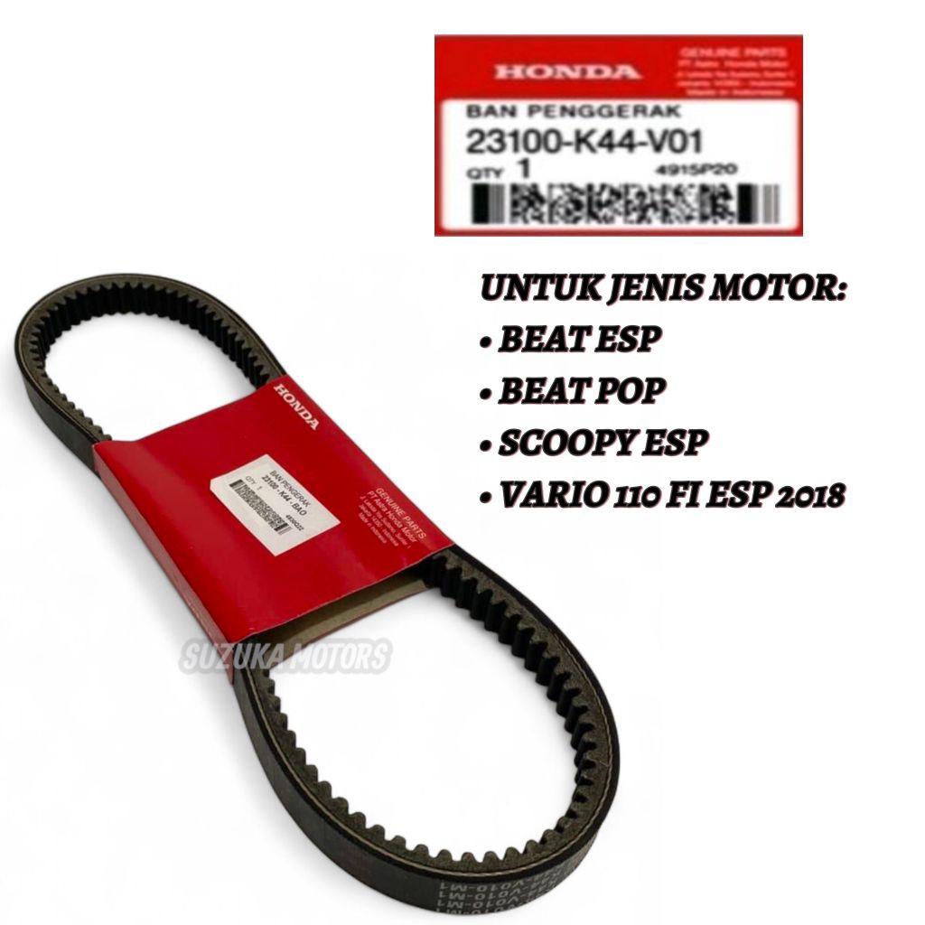 Vanbelt Belt Fanbel Beat Pop Beat Esp Scoopy Esp Vario 110 Fi Esp 2018 23100 K44 V01