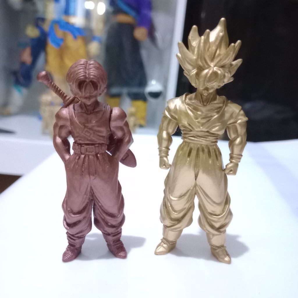 dragon ball hg z warrior  bronze goldl original gashapon dragonball