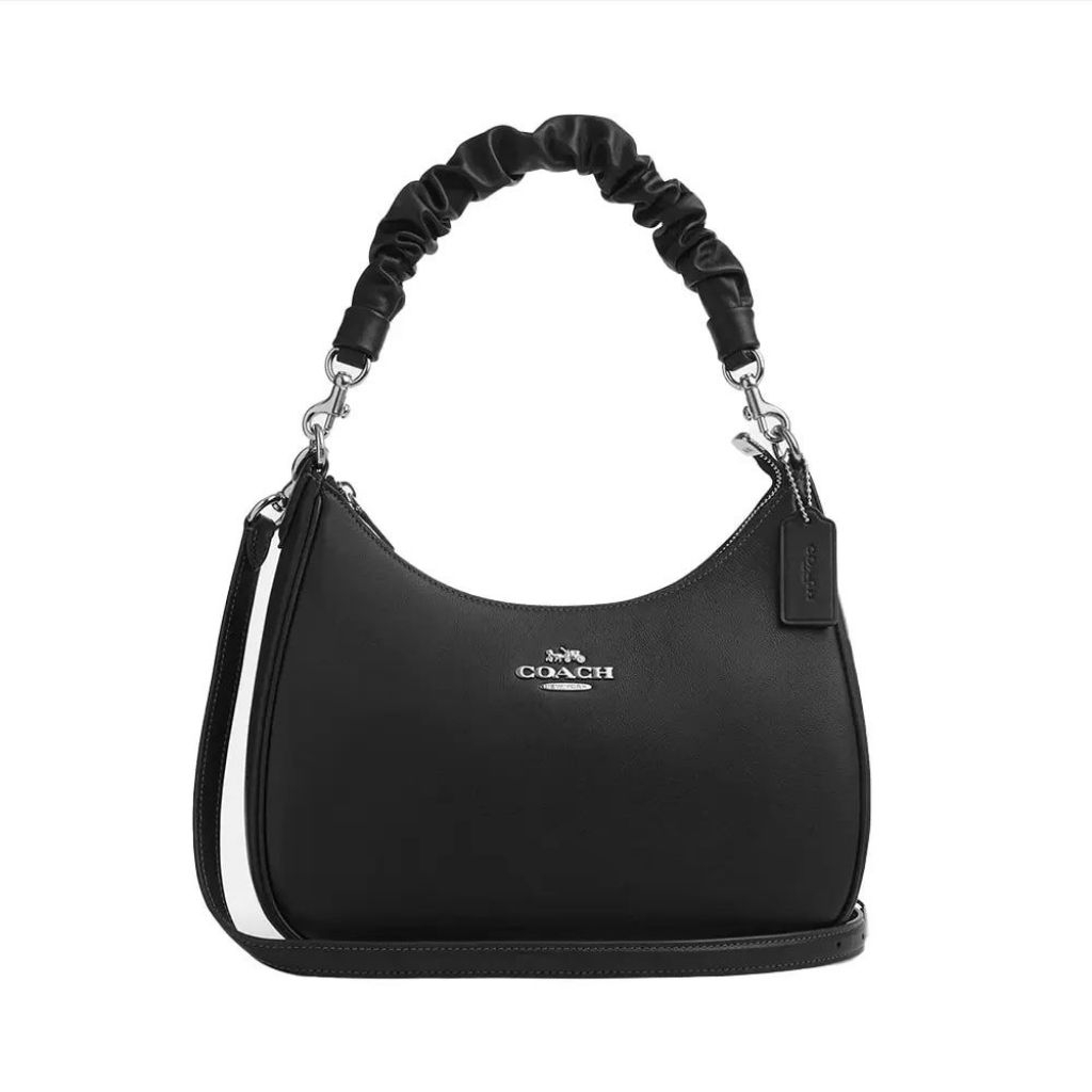 Coach Teri Hobo Bag Black Shw