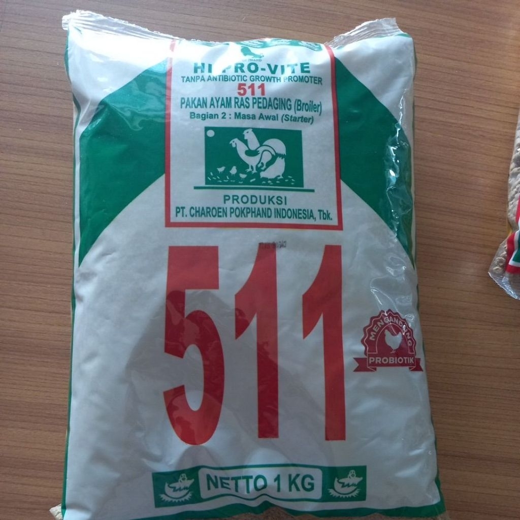 pakan anak ayam cp 511