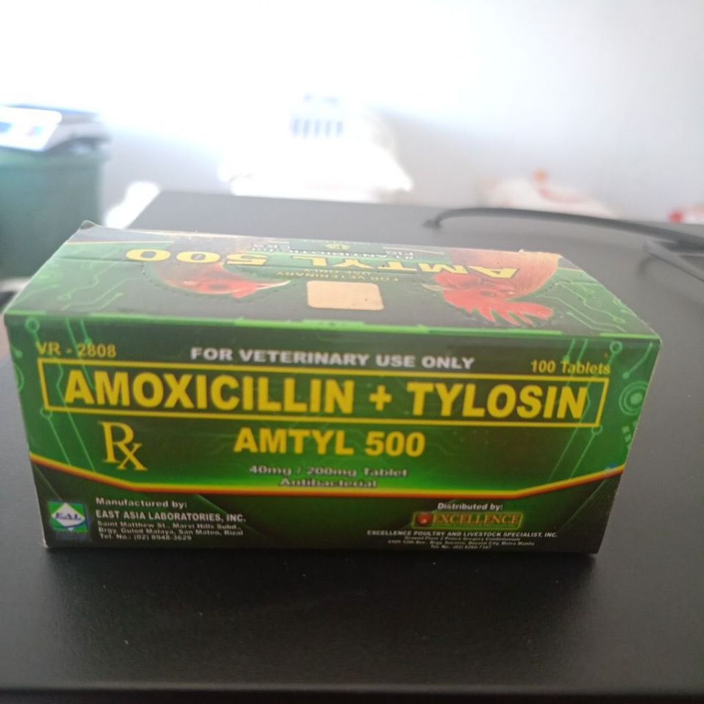 Obat Ayam laga AMTYL 500