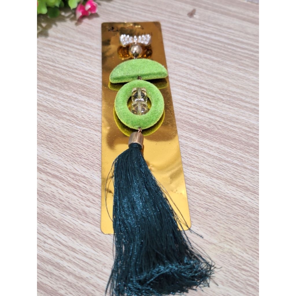 Bros Dagu Rumbai Panjang/Aksesoris Hijab