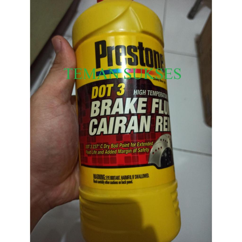 Prestone Minyak Rem Merah Dot 3 1000 ml / Brake Fluid Red 1000ml / 1L