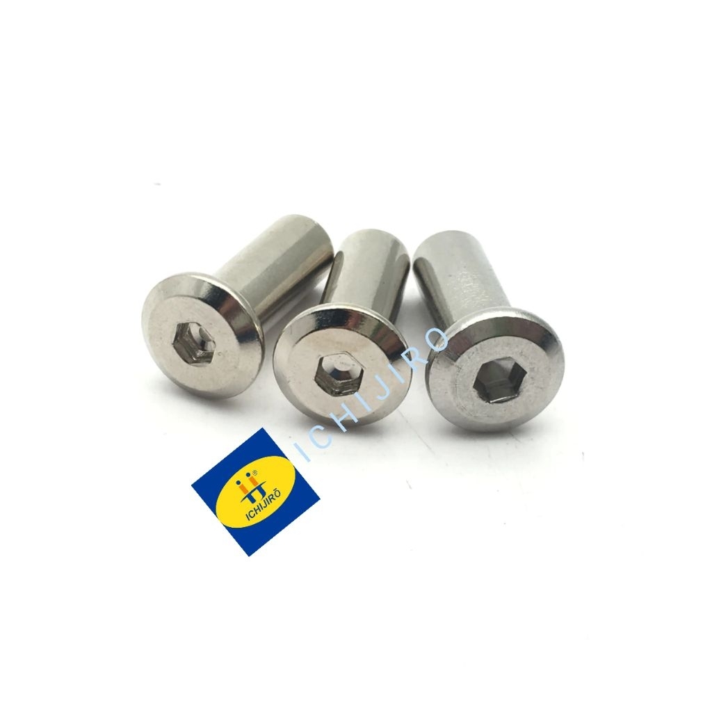 Mur Baut JCBC Ligna M6x15 Kepala HEX Kunci L