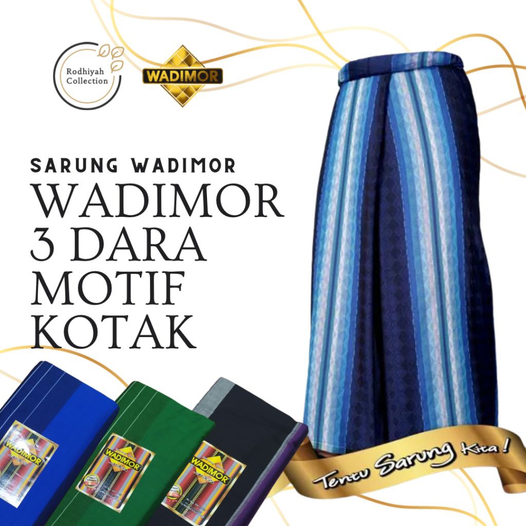 Sarung Wadimor 3 Dara (GROSIR / ECER)