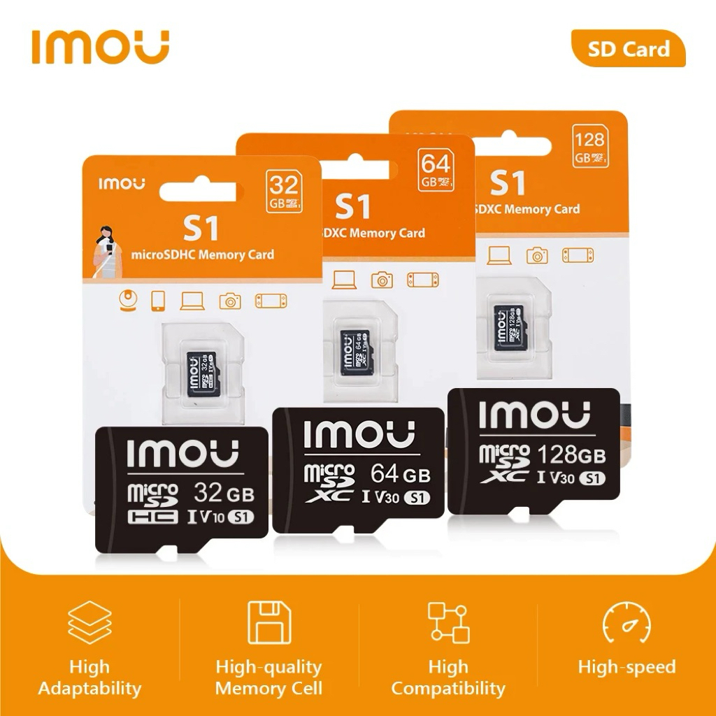 IMOU MicroSD 32GB Micro SD CCTV MMC HP Card S1 Storage Memory Card Kartu Memori