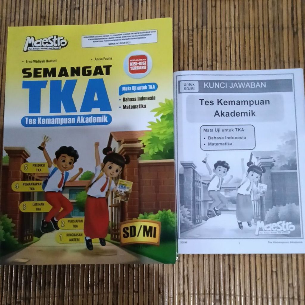 Maestro. Semangat TKA SD/MI + Kunci Jawaban.