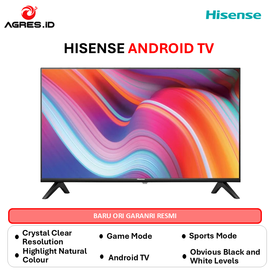 Smart TV Android 43 Inch Hisense 43A4200G 43 Digital TV