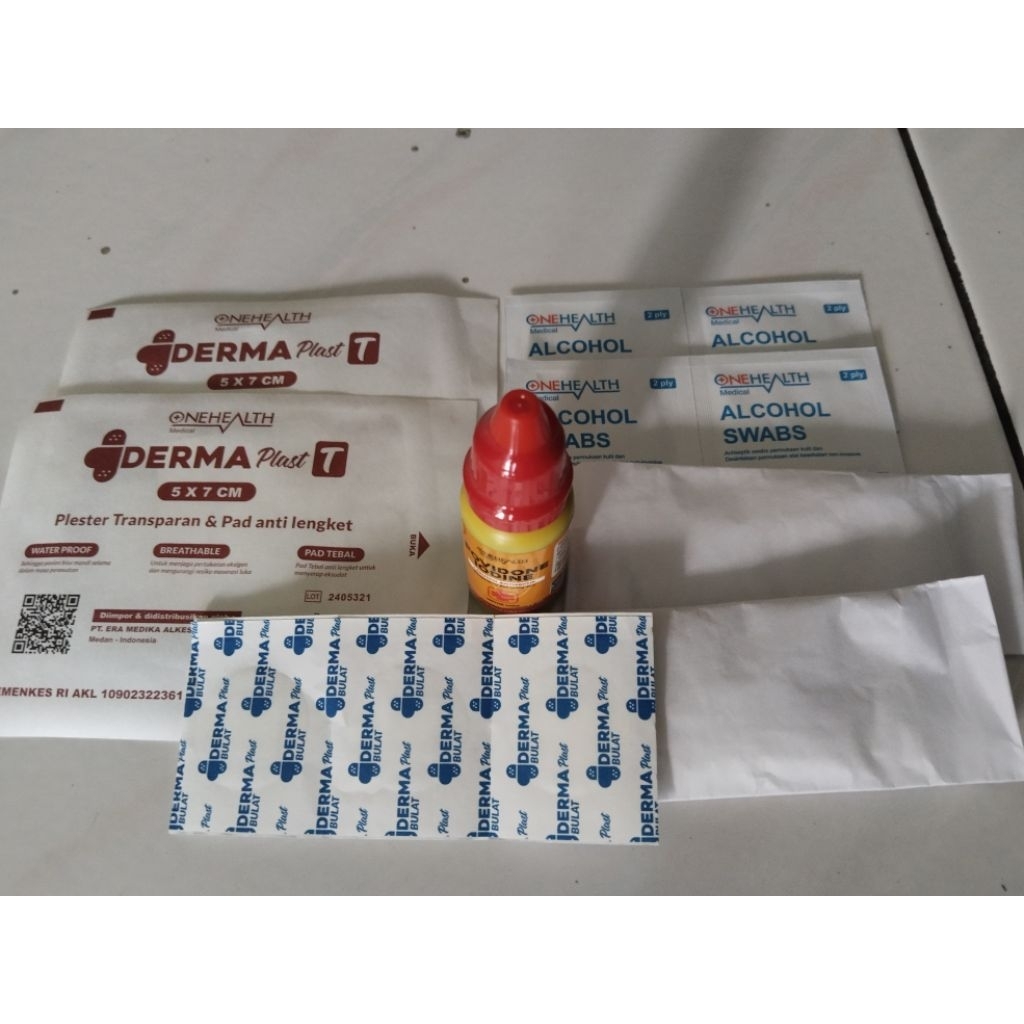 Persediaan P3k Mini Set Perawatan Luka