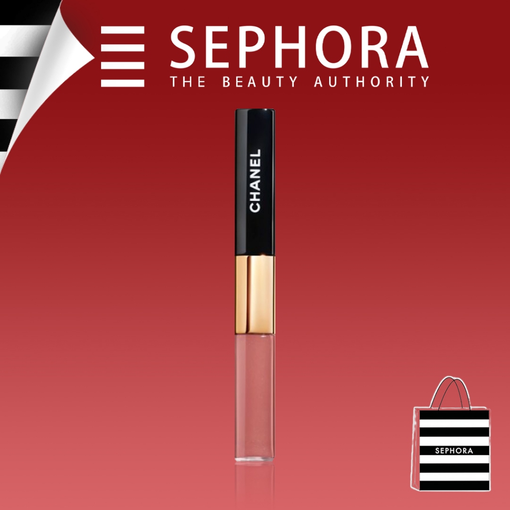 100% Original - Chanel Liquid Lipstick 4.5ml+3.5ml/ Channel Le Rouge Duo Ultra Tenue Liquid Lipstick