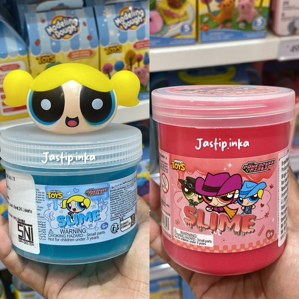 Miniso toys - slime powerpuff girl