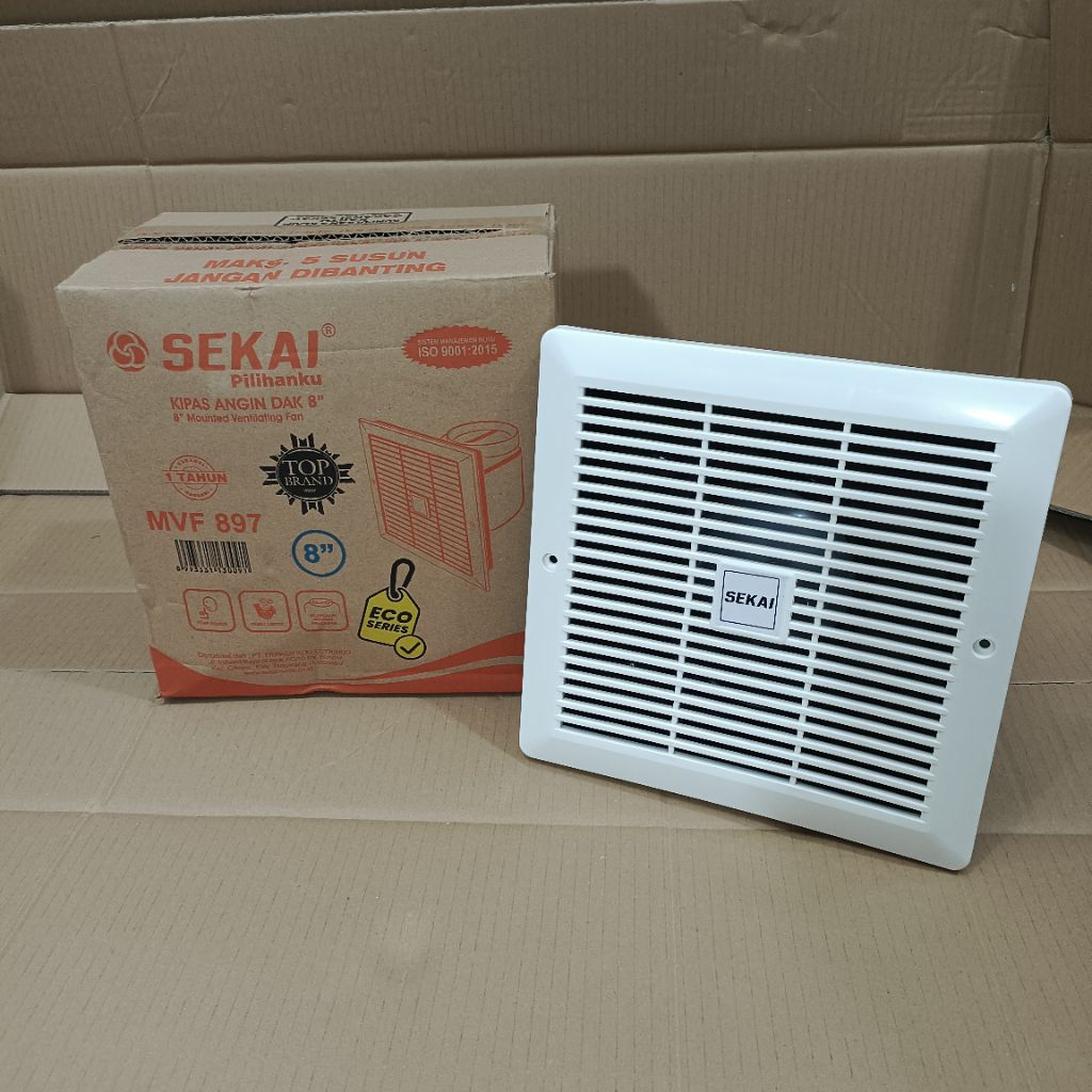 HEXOS SEKAI HEXAUST FAN KIPAS HEXOS PLAFON  8 INCH SEKAI MVF 897